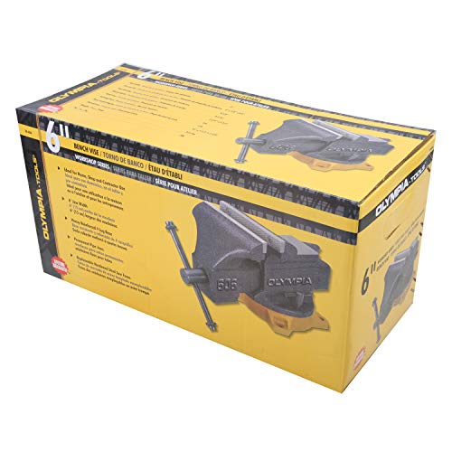 Olympia Tools Bench Vise 38-606, 6 Inches - size: 6-inch