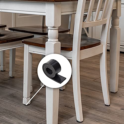 DOBTIM Thin Solid Neoprene Rubber Strips 1/16 (.062)" Thick X 2" Wide X 110" Long, Rubber Sheets, Rolls & Strips Use for Gaskets, Sealing, Bumpers, Protection, Abrasion, Flooring - size: 2" X 110", style: .062" thick (No Adhesive)