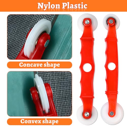 Screen Repair Tool,Window Roller,Spline Installer,9 in 1 Window Installation Tool,Screen Mouse Spline Roller for Installing & Replacing Window Patio Sliding Door (9 in 1) - size: 9 IN 1