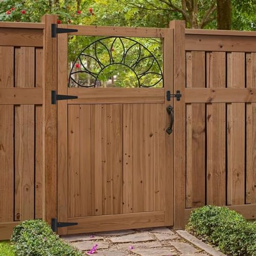 T Strap Hinges, Tee Hinge, T-Gate Hinges, Gate Strap Hinges, Wooden Fences Door, Barn Door, Shed Doors,Cabinet Door,Pet House Door, Barn Door Lock Latches 1PC (5 inch) - size: 5 Inch