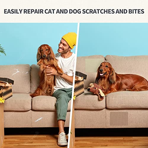 KING MOUNTAIN Canvas Repair Patch 9 x11 Inch 2 Pcs Self-Adhesive Waterproof Fabric Patch for Sofas, Tents, Furniture,Tote Bags, Car Seats (Black) - color: Black, size: Canvas-9"W×11"L-2PCS