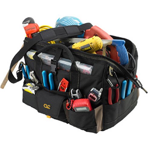 Clc Tote Bag 13 Pockets 11 " W, 13-1/2 " X 3 ", 18 " Lx11 " Wx11 " H