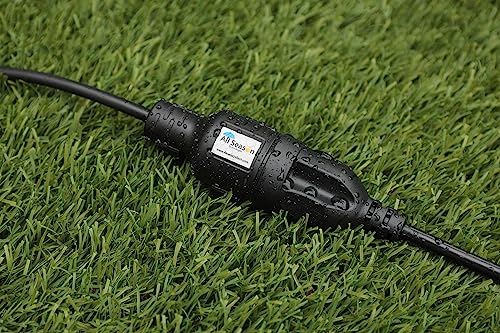 50FT All Season Outdoor Weatherproof Extension Cord for Home, Construction Sites, Industrial, Commercial, Holidays and More (AST16-50BL)