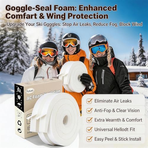 Air Conditioner Foam-2 Rolls, 1 Inch Wide X 1 Inch Thick Total 13 Feet Long, Open Cell Foam Insulation Weather Seal (6.5ft x 2 Rolls) - color: White, size: 1" (W) x 1" (T) x 13' (L)