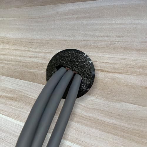 1.25 inch Wall Hole 3-8 Cables Feed Through Bushings for Starlink Cable Masonry Routing Kit Ethernet grommet, Wall Pass throught Bushing for Coax Coaxial/Network/CCTV Cable,2 Pack - style: 1-1/4 inch Wall Hole for 3-8 Cables
