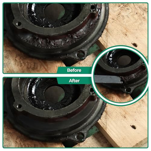 2PCS Carbide Scraper Set(1-1/4 inch & 5/8 inch),Super Gasket Scraper with Durable Tungsten Tip for Remove Gaskets, Carbon and More from Varied Surfaces - size: 1x5/8" +1x1-1/4"
