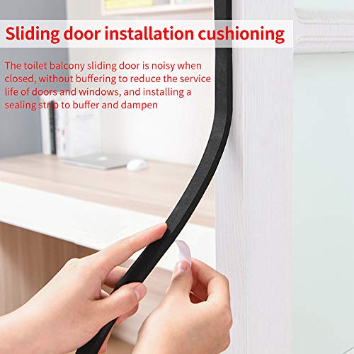 Weather Stripping Door Seal Strip for Doors and Windows, 1In x 1/8In x 33Ft x 2 Roll Foam Insulation Tape Self Adhesive,Sound Proof,Weatherstrip,Pipe Cooling, Air Conditioning Seal Strip - size: W:1In xT: 1/8In xL: 33Ft x 2 Roll