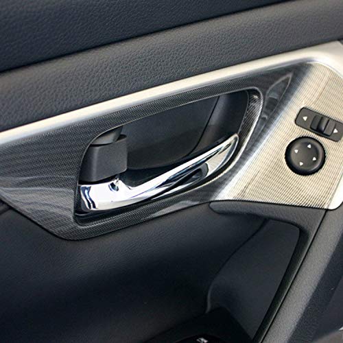 Driver Side Inside Interior Door Handle Front Rear Left with Repair Kit for 2013-2017 Nissan Altima Pathfinder, 2015-2017 Titan, 2016-2017 Titan XD, 2015-2017 Nissan Murano - size: Driver Side