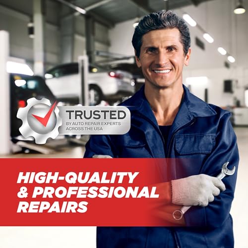Polyurethane Windshield Adhesive - Quick Curing & Weather Resistant Auto Glass Adhesive, Vertical & Overhead Application, Windshield Repair Kit with Gloves, Applicator Tip & Cartridge - 310ml Black