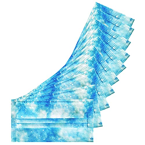 Disposable Safety Mask 3 Layer Protection Face Mask for Adults 50 pcs (Cosmo Day) - color: Cosmo Day