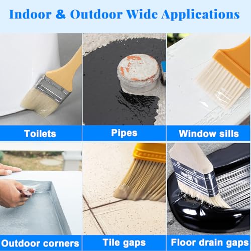 Invisible Waterproof Agent, 17.63oz Transparent Polyurethane Waterproof Coating Anti-Leakage Repairing Adhesive for Roof Walls Bathroom Kitchen Indoor Outdoor - color: Transparent-17.63oz