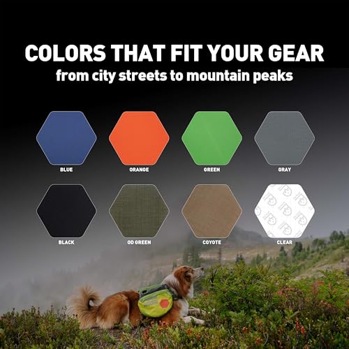 GEAR AID Tenacious Tape 3” x 20” Nylon Fabric Gear Repair Tape, Fix Holes and Rips in Puffy Jackets, Rain Gear, Tents, Sleeping Bags and Outdoor Equipment, Coyote, 1 Roll - color: Coyote, style: 3" × 20" (1 Roll)