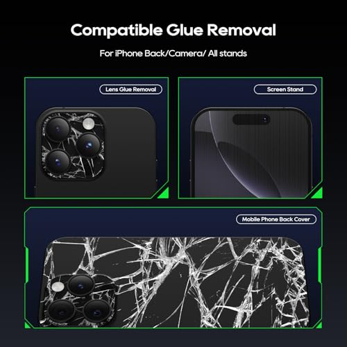 V8 MINI Laser Machine for iPhone Rear Screen Brackets and Camera Lens, w/Iron Molds & Phone Repair Tool Kits (Normal) - color: Normal