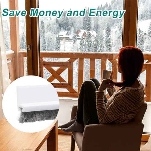 uxcell Door Sweep, 1.2" x 40", White, 1 Pcs, 1 Set, 1 Item - color: White
