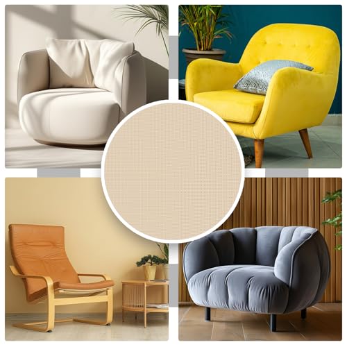 Round Recliner Floor Protector Recliner Pads Swivel Chairs Recliners Rug for Floor Circle Anti Slip Furniture Pads Rubber Non Skid Furniture Gripper Mats - size: R-Camel-S-27.5"