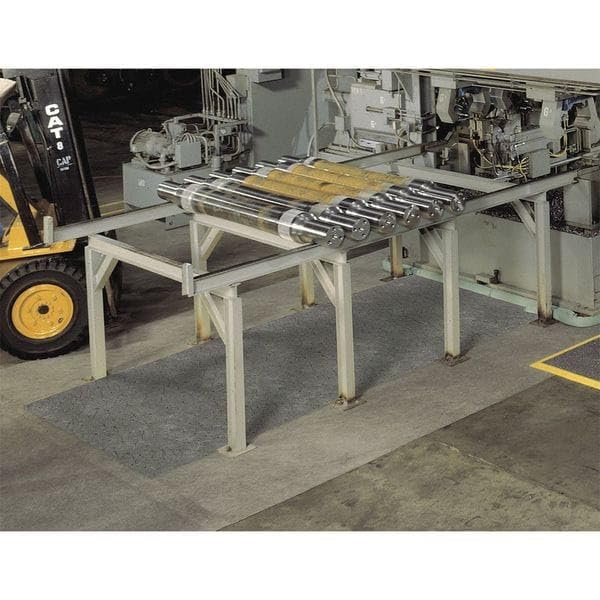GRL150M Polypropylene Universal MultiLaminate Mediumweight Mat Roll, 150' Length x 30" Width, Gray