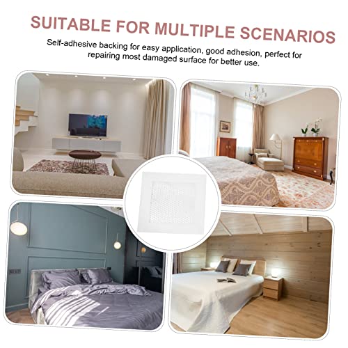 SHINEOFI 12-Piece Self-Adhesive Wall Repair Patches for Drywall Mesh Patch Kit Suitable for Wall Types Easy to Apply