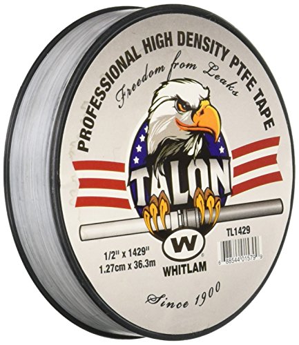 J.C. Whitlam TL-1429 1/2 Inch Professional High Density PTFE Tape