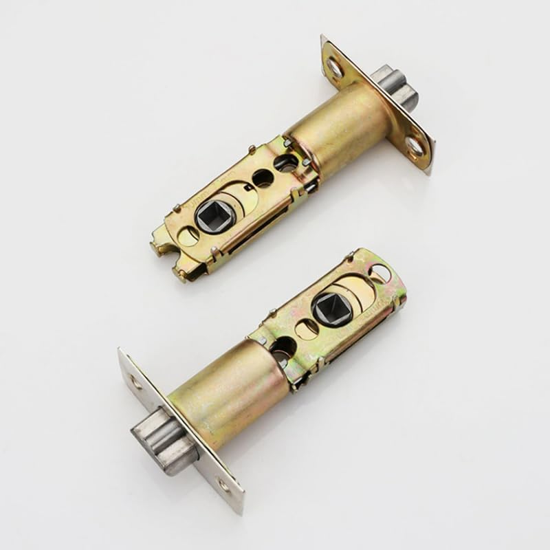 1PCS Adjustable Deadlatch 2-3/8'' or 2-3/4'', Keyed Entry Door Lock Replacement Latch and Strike,Smart Door Lock Deadlatch,Inner Door Handles Universal Replacement Part