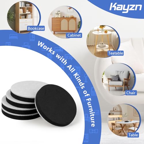 12 PCS Furniture Sliders, 3-1/4" Reusable Furniture Sliders for Hardwood Floors, Furniture Moving Pads for Heavy Furniture - Move Your Furniture Effortlessly! - size: 12pcs 3 1/4 inch
