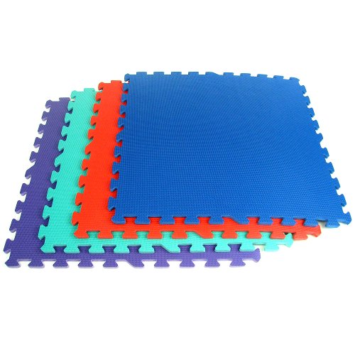 75-6400 Hawk Ultimate Comfort Foam Flooring, 16-Square Feet