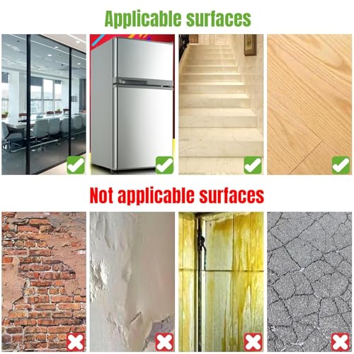 Double Sided Tape Heavy Duty,Multipurpose Clear Mounting Tape Picture Hanging Adhesive Strips, 10FT Removable Strong Sticky Strips Carpet Nano Tape Poster Two Sided Tape