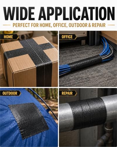 Black+White+Silver Duct Tape: Wide Waterproof Outdoor Furniture Repair Tape Bulk Heavy Duty - Strong Adhesive Weather UV Resistant No-Residue Masking Tapes Patterns Variety (3 * 2IN*20Yards) - color: Grey+Black+White, size: 3*2in*20yards