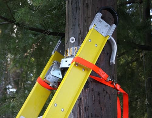 Levelok Ladder Saftey Strap - Top of Ladder - 375 lb Duty Rated - Model LSS-150-ORH - 9' Length