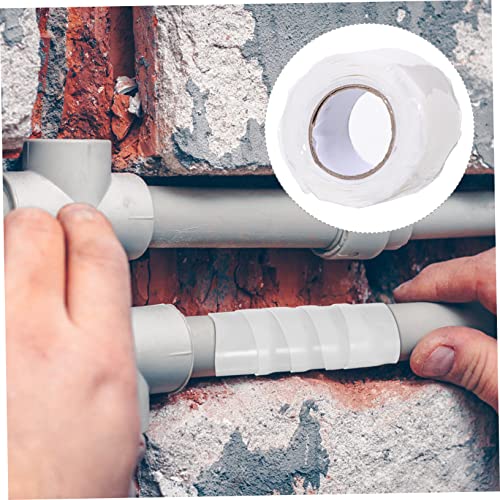 SEWACC Flexible Silicone Rubber Seal Tape for Pipe Leak Repair Heavy Duty Duct Tape for Home Weather Resistant and Compression Resistant for Ceramics
