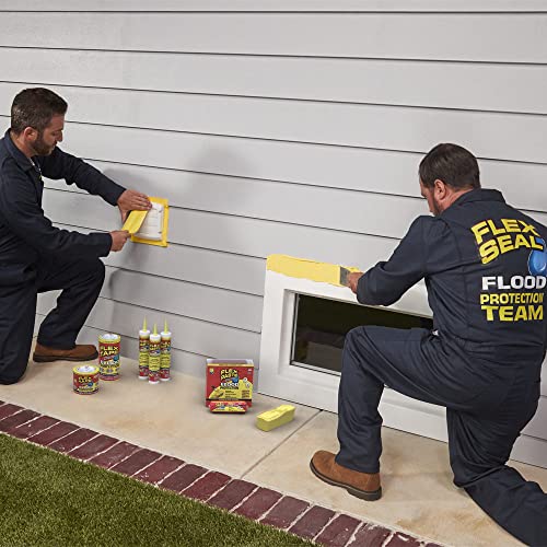 Flex Tape Flood Protection, 7.5 in x 50 ft, MAX, Waterproof Rubberized Tape, Removable, Use on Windows, Doors, Garage Doors, Casings, Thresholds, Conduits, Vents, Ducts - style: 7.5" x 50', MAX