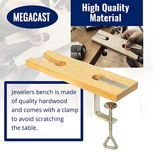 V-Slot C-Clamp Bench Pin Clamp Mount On Table Workbench Jewelers Tool