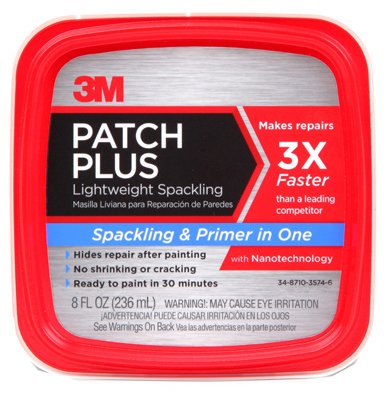 3M PPP-8-BB 8 Oz Spackle Plus Primer