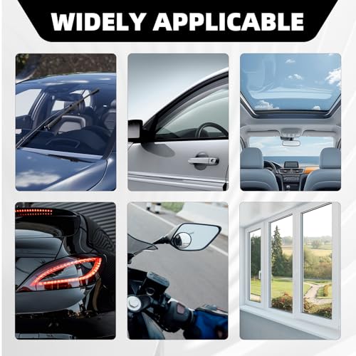 Polyurethane Windshield Adhesive & Sealant 300ML - High Strength, Fast Curing Formula for Automotive Glass, Car Windscreen, RV Window - Professional Strength, Weather Resistant Crack Repair Glue - size: 300ml, style: 1 Pack