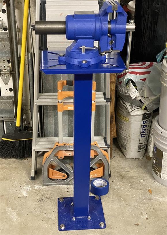 KF3004 Bench Gridner Stand Work Table 13.7”x10” /350x250mm Mounting Plate Bench Vise Stand Belt Disc Sander for Wet Sharpener and polishing Machines