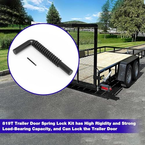 Trailer Gate Spring Latch Kit 819t for Carry-On Utility Trailers,Trailer Latch Spring Pin,Trailer Gate Latch Replacement Trailer Gate Spring Latch Repair Kit - 2 Pcs