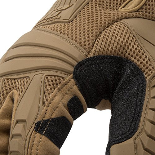 212 Performance Cut-Resistant Impact Protection Work Gloves, EN Level 3, Breathable Air Mesh, Secure Fit Adjustable Cuff, Tan, XXX-Large - size: 3X-Large