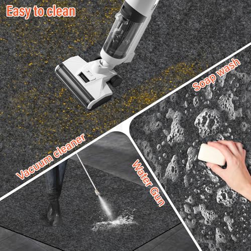 2 Pack 36 x 60 Inch Premium Oil Spill Mat,Garage Floor Mat for Under Car,Highly Absorbent Maintenance Mat Protect Your Floor from Oil Drips, Spills, Splashes and Stains - size: GFM-60x36IN-2PC