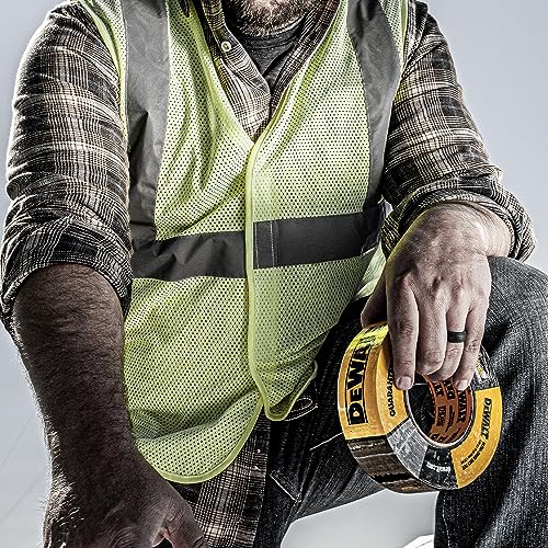 DEWALT Ultra Tough Duct Tape, 1.88 in x 30 yd, Heavy Duty, Ultra Strong, Aggressive Adhesive, All-Weather, 2 Rolls, Black - size: 30-Yard Roll, style: 2-Pack
