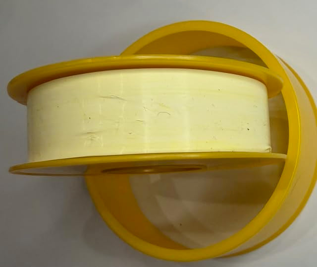 3/4 Gas Guard PTFE Thread Seal Tape, Yellow, 3/4 x 1000 Inch, PTFE Yellow Gas Sealant Tape for Gas, Propane, and Butane for Plumbing