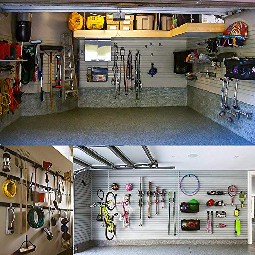 Slatwall Hooks Slatwall Accessories Utility Hooks Garage Storage Tool Organizer Large Heavy Duty Garage Panels Hooks for Ladders Bulk Items - size: Slatwall Hooks 12pack