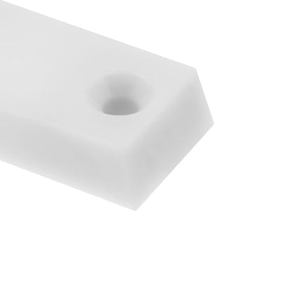 Prime-Line F 2642 Vinyl Spring-Loaded Replacement Window Tilt Latch Pair, 1-11/16” Hole Center, White (1 Pair)