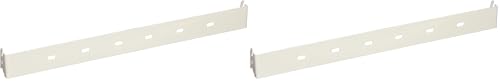 Wall Control Pegboard 14in Accessory Hanger Tool Holder Bracket Pegboard Accessory Pegboard and Slotted Tool Board – White (Pack of 2) - color: White, size: 1 Count (Pack of 2)