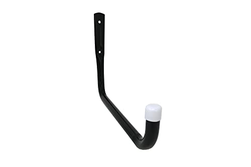 Shepherd Hardware 8091E Heavy Duty Steel 10-Inch Garage Storage Utility Hooks, 4 Pack, Black - size: 10 Inch