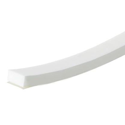 M-D Building Products 02758 1/4 in. x 1/2 in. x 17 ft. White Foam Window Seal for Medium Gaps