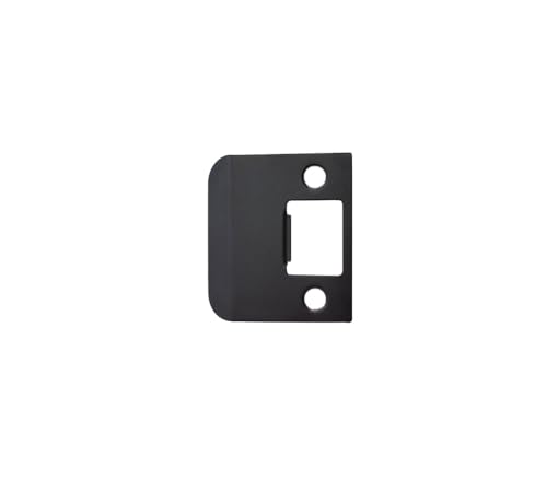 QCAA Solid Brass Extended Lip Strike, 2''X2-1/4, Oil-Rubbed Bronze, 1 Pack, Made in Taiwan - color: Oil Rubbed Bronze, size: 1 Pack