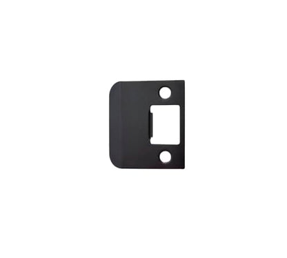 QCAA Solid Brass Extended Lip Strike, 2''X2-1/4, Oil-Rubbed Bronze, 1 Pack, Made in Taiwan - color: Oil Rubbed Bronze, size: 1 Pack