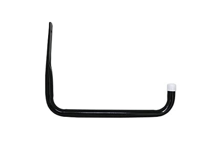 Shepherd Hardware 8091E Heavy Duty Steel 10-Inch Garage Storage Utility Hooks, 4 Pack, Black - size: 10 Inch