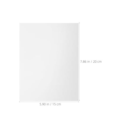 8pcs Vinyl Siding Patch: Paintable Self-Adhesive Siding Repair Stickers - White Patch for Cracks Holes and Seams - DIY Exterior Wall Repair 7.87x5.9 Inch