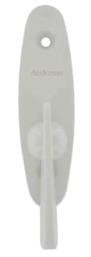 Andersen¨ Tribeca Style - Gliding Door Thumb Latch in White Color