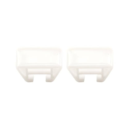 Plastic Drawer Guide Compatible with Prime-Line R 7221 21/32 in. x 1-1/8 in Rolled Edge Metal Tracks Drawer Glides Bottom Mount-2 Pack